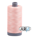 Aurifil Mako 28wt Cotton 750 m 820 yd. spool - 2420 Light Blush